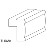 Light Rail Molding 1-1/2"x2-1/4"x96"