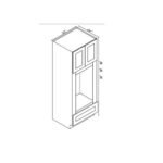 Double Oven 33"Wx24"Dx96"H