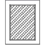 2 pc lattice door option for sink bases. Cabinets sold separately.