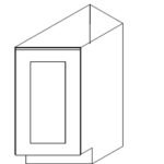 Base Transitional Cabinet 24" to 12" RIGHT
