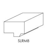 Light Rail Molding 1-1/2"x1"x96"