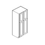 Wall Pantry 30"Wx24"Dx84"H - 4 Door