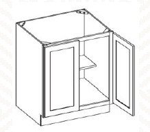 727cf102-53e9-4392-972d-b6d9ad6da851_AW-FB24__46673.1741822067 24"W Full Height Door Base- 24"Wx24"Dx34.5"H * 2 Door - Image 1