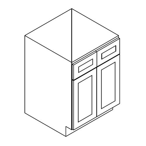 9c78def5-219d-4af7-9348-6b23c30b593a_AB-SB36B__92187.1704557223 Sink Base 36"Wx24"Dx34.5"H - 2 Doors 2 Headers - Image 1