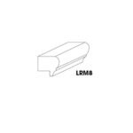 Light Rail Molding 1-1/2"x1"x96"