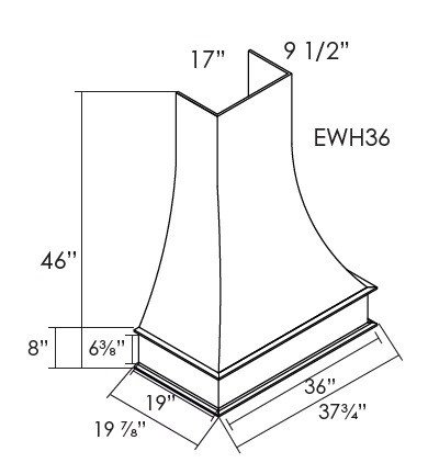 d196e7f2-47b1-4440-80dd-2623a8dade25_PS-EWH36__55155.1741821963 Wood Hood 36"W - Image 1