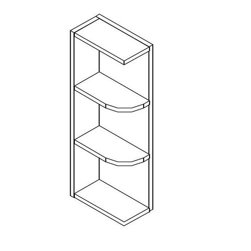 d1a99514-b887-4a17-88c9-5df35a9f3880_AN-WES542__75269.1741821333 Wall end shelf 5"Wx11-1/4"Dx42"H - Image 1