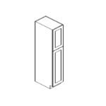 Wall Pantry 15"Wx24"Dx84"H - 2 Doors